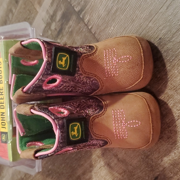 John Deere Shoes Johnny Poppers John Deere Baby Girl Boots Poshmark